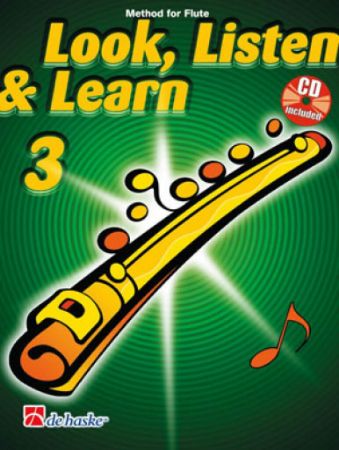 LOOK, LISTEN & LEARN 3 FLUTE + CD