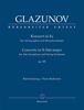 GLAZUNOV:CONCERTO/KONZERT IN ES OP.109 ALTO SAXOPHONE AND PIANO