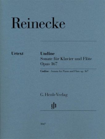 REINECKE:FLUTE SONATA OP.167 "UNDINE" FOR FLUTE AND PIANO
