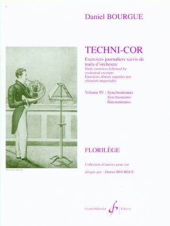 BOURGUE:TECHNI COR EXERCICES JOURNALIERS VOL.4 SYNCHRONISMES