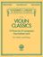 VIOLIN CLASSICS 13 PIECES BY 10 COMPSERS FOR VIOLIN AND PIANO