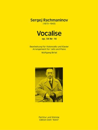 RACHMANINOV:VOCALISE OP.34 NR.14 FOR CELLO AND PIANO