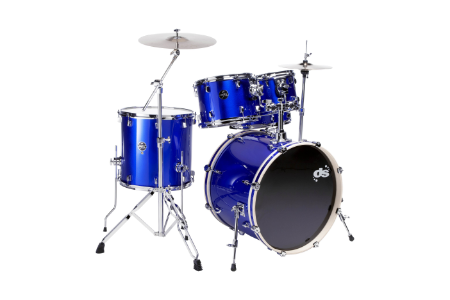 DS DRUMS set bobnov DSX2051EBS studio kit electric blue sparkle