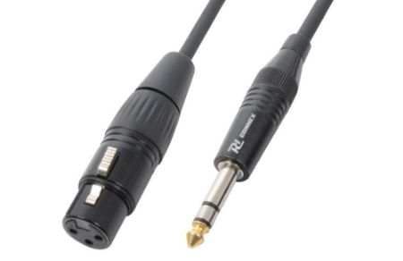 Pd CONNEX KABEL CX46-1 Cable XLRF/6.3mm Stereo 1.5m