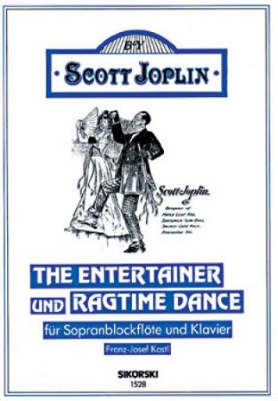 JOPLIN:ENTERTAINER & RAGTIME DANCE SOPRANBLOCKFLOTE UND KLAVIER
