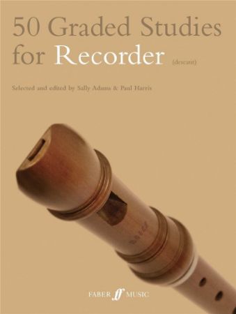 HARRIS:50 GRADED STUDIES FOR RECORDER