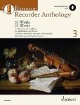 BAROQUE RECORDER ANTHOLOGY  FOR ALTO RECORDER AND PIANO VOL.3+ AUDIO ACCESS