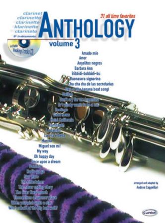 ANTHOLOGY CLARINET VOL.3 31 ALL TIME FAVORITES + CD
