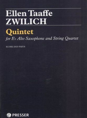ZWILICH/TAAFFE:QUINTET FOR SAXOPHONE AND STRINGS
