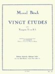 BITSCH:VINGT(20) ETUDES POUR TROMPETTE