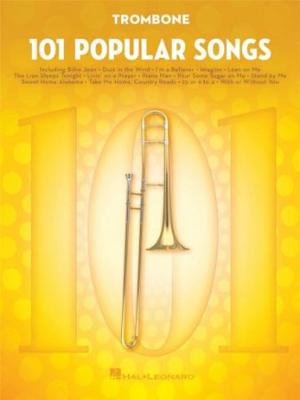 101 POPULAR SONGS TROMBONE