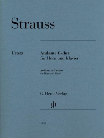 STRAUSS:ANDANTE C-DUR FOR HORN AND PIANO
