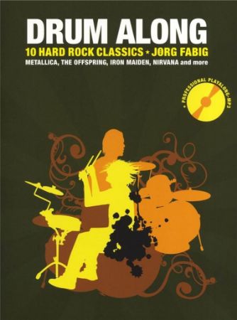 FABIG:DRUM ALONG 10 HARD ROCK CLASSICS +CD