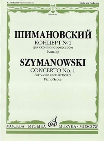 SZYMANOWSKI:CONCERTO NO.1 FOR VIOLIN AND PIANO