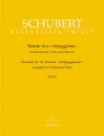 SCHUBERT:SONATA IN A MINOR ARPEGGIONE VIOLA AND PIANO