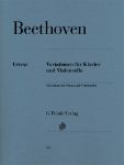 BEETHOVEN:VARIATIONS FOR CELLO AND PIANO