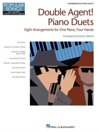 DOUBLE AGENT!PIANO DUETS ONE PIANO FOUR HANDS