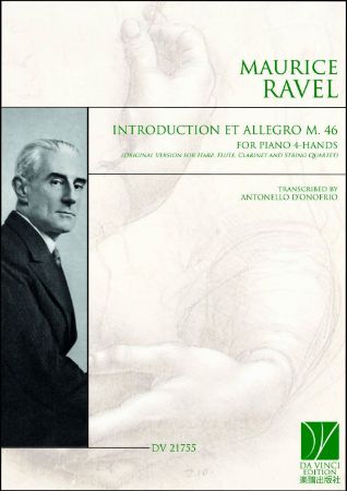 RAVEL:INTRODUCTION ET ALLEGRO M.46 FOR PIANO 4-HANDS