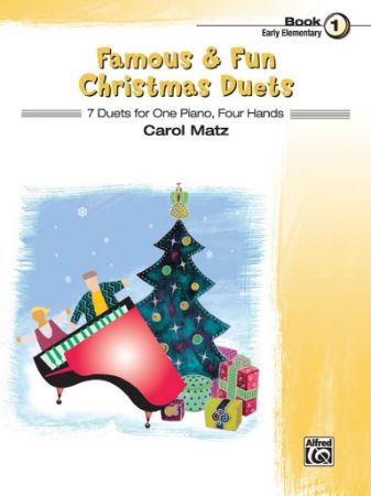 MATZ:FAMOUS & FUN CHRISTMAS DUETS BOOK 1  4 HANDS