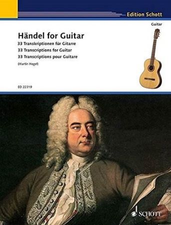 HANDEL FOR GUITAR 33 TRANSCRIPTIONS FOR GUITAR