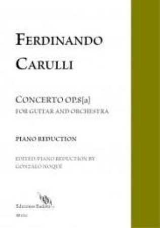 CARULLI:CONCERTO FOR GUITAR AND PIANO OP.8(a)