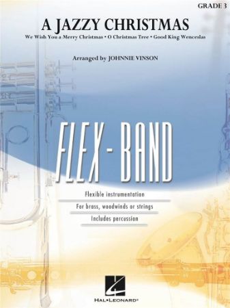 VINSON:A JAZZY CHRISTMAS FLEXIBLE BAND WITH OPT.STRINGS