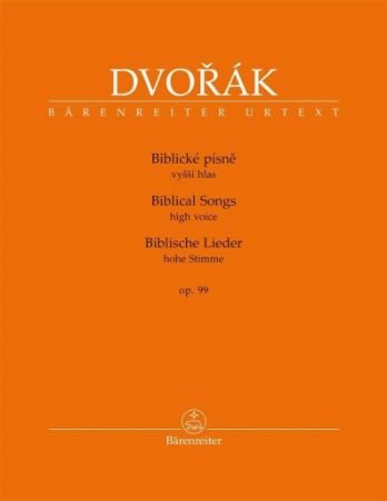 DVORAK:BIBLICAL SONGS OP.99 HIGH VOICE