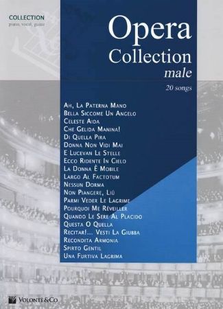 OPERA COLLECTIONS PVG MALE 20 SONGS