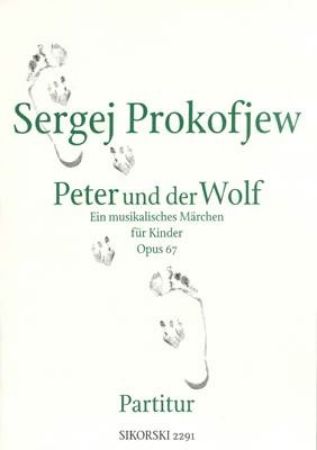 PROKOFIEFF:PETER UND WOLF OP.67 SCORE