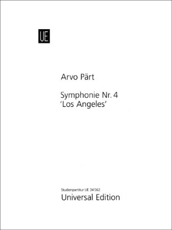 PART:SYMPHONIE NR.4 "LOS ANGELES" SCORE