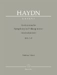 HAYDN:SYMPHONY IN F-SHARP MINOR HOB.I:45 SCORE