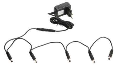 RockPower adapter NT 50 - Power Supply Combo Pack (9V DC, 1.300 mA, (-) Center +