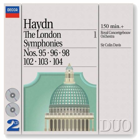 HAYDN:SYMPHONIES NOS.95,96,98,102,103,104/DAVIS 2CD