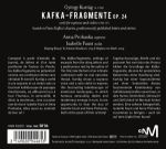 KURTAG:KAFKA FRAGMENTE/PROHASKA/ISABELE FAUST