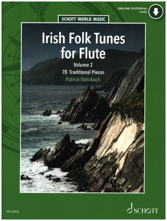 STEINBACH:IRISH FOLK TUNES FOR FLUTE VOL.2 + AUDIO ACCESS
