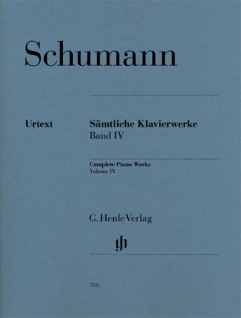 SCHUMANN:COMPLETE PIANO WORKS VOL.4