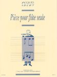 IBERT:PIECE POUR FLUTE SEULE