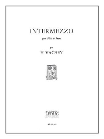 VACHEY:INTERMEZZO FLUTE AND PIANO