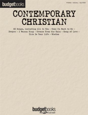 CONTEMPORARY CHRISTIAN PVG  (BUDGETBOOKS)