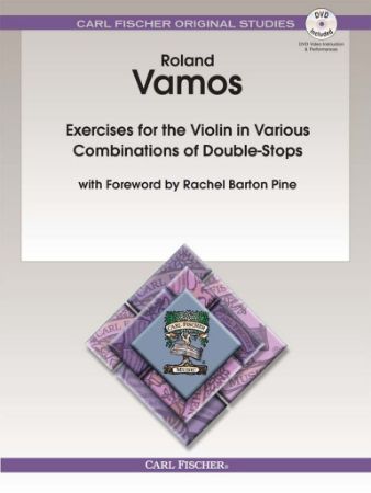 VAMOS:EXERCISES FOR THE VIOLIN IN VARIOUS COMBINATIONS OF DOUBLE-STOP+DVD