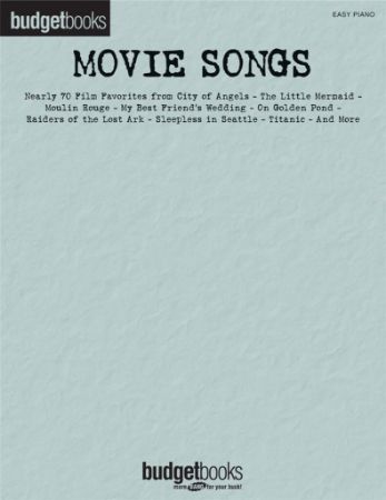 MOVIE SONGS EASY PIANO (BUDGETBOOKS)