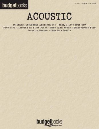 ACOUSTIC PVG (BUDGETBOOK)