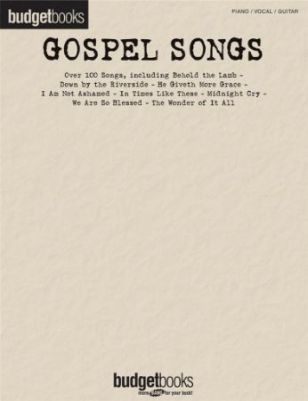 GOSPEL SONGS PVG (BUDGETBOOKS)
