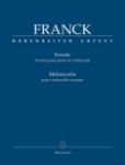 FRANCK:SONATA /MELANCOLIE CELLO AND PIANO