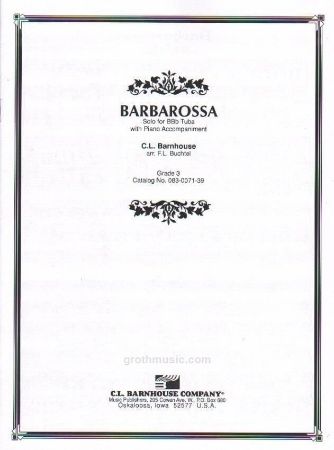 BARNHOUSE/BUCHTEL:BARBAROSSA TUBA