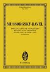 MUSSORGSKY/RAVEL:PICTURES AT AN EXHIBITION STUDY SCORE