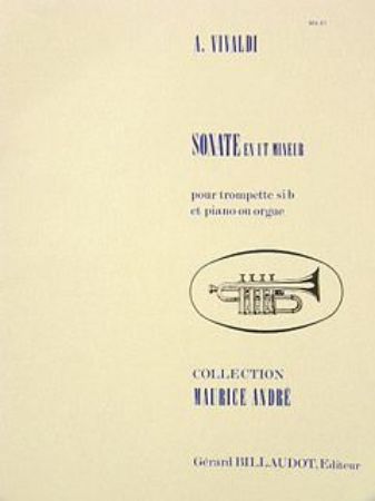 VIVALDI:SONATE EN UT MINEUR POUR TROMPETTE & PIANO