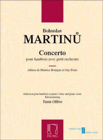 MARTINU:OBOE CONCERTO FOR OBOE AND PIANO