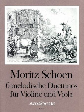 SCHOEN:6 MELODISCHE DUETTINOS FUR VIOLINE UND VIOLA
