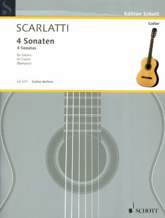 SCARLATTI:4 SONATEN FOR GUITAR